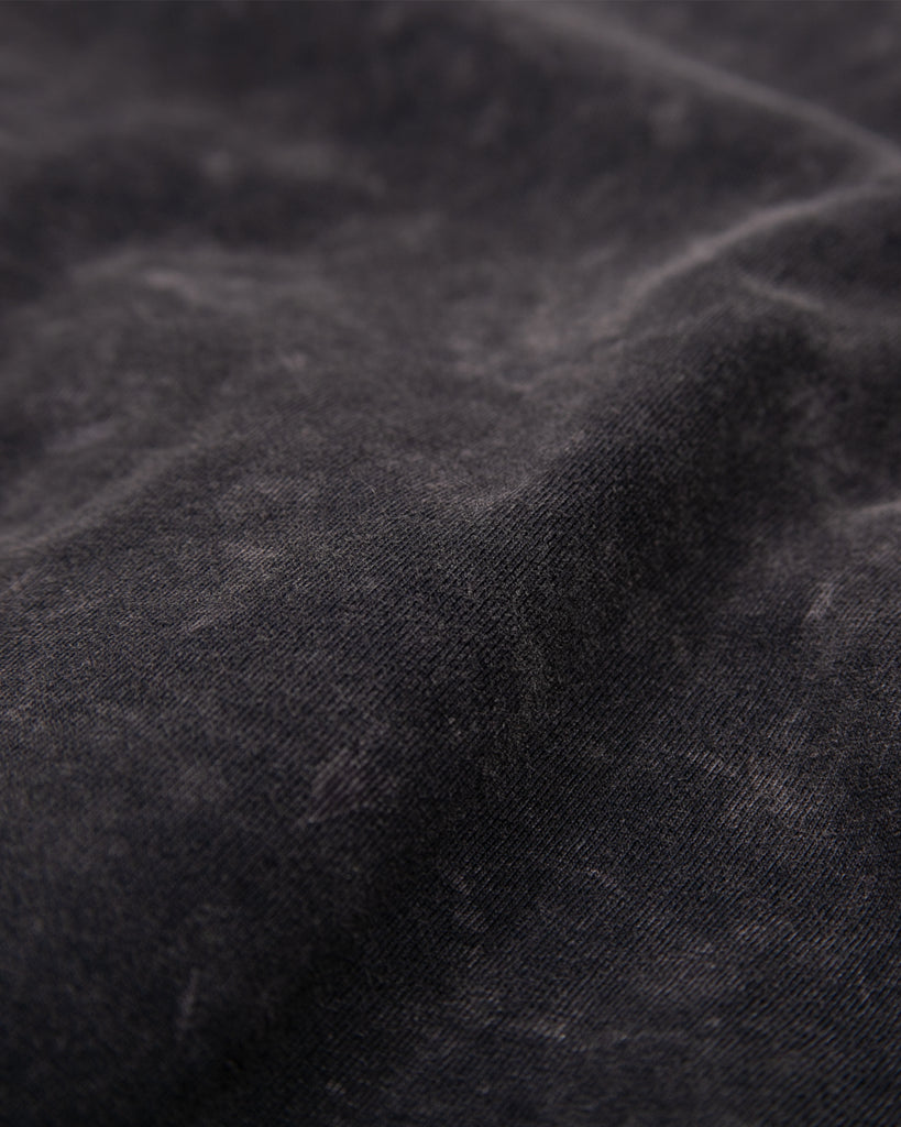 Natural Dyed Crop Jersey - Graphite