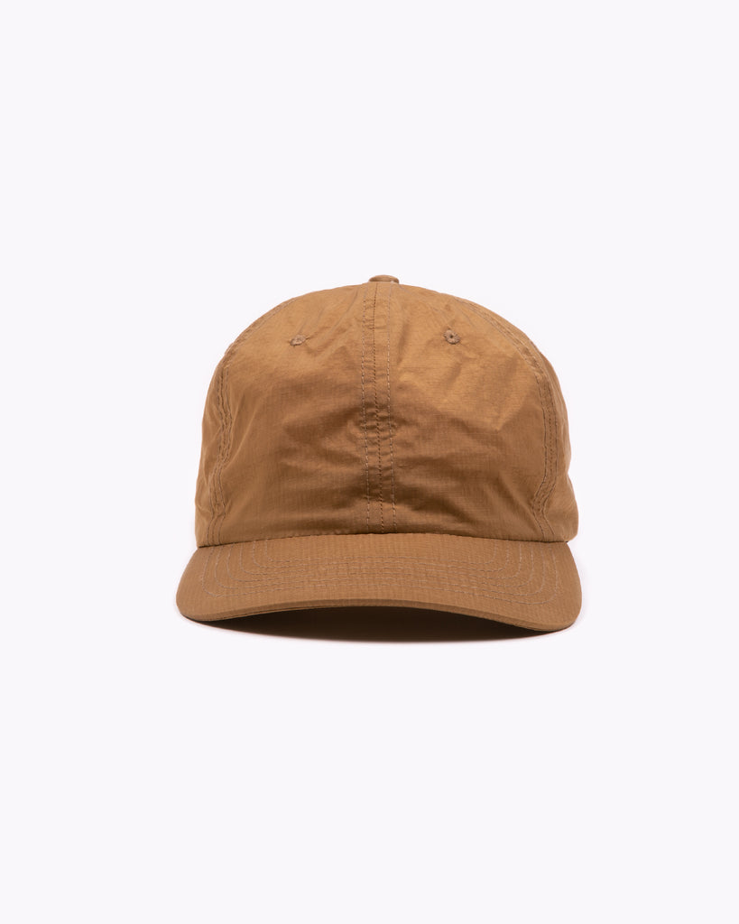 Dyed Nylon Ball Cap - Tobacco