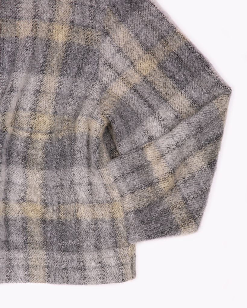 Zip Chore Coat - Fade Plaid Wool