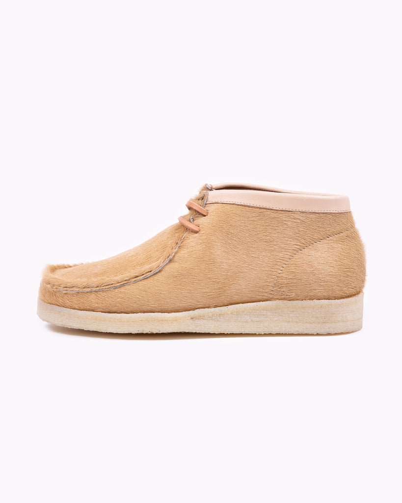 Padmore and Barnes P404 - Natural Hairy Suede