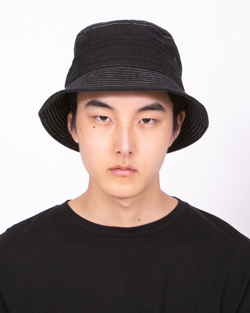 Takeyari Bucket Cap - Black