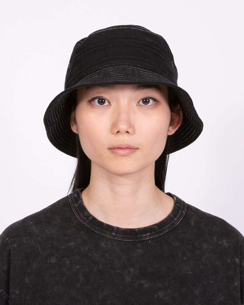 Takeyari Bucket Cap - Black