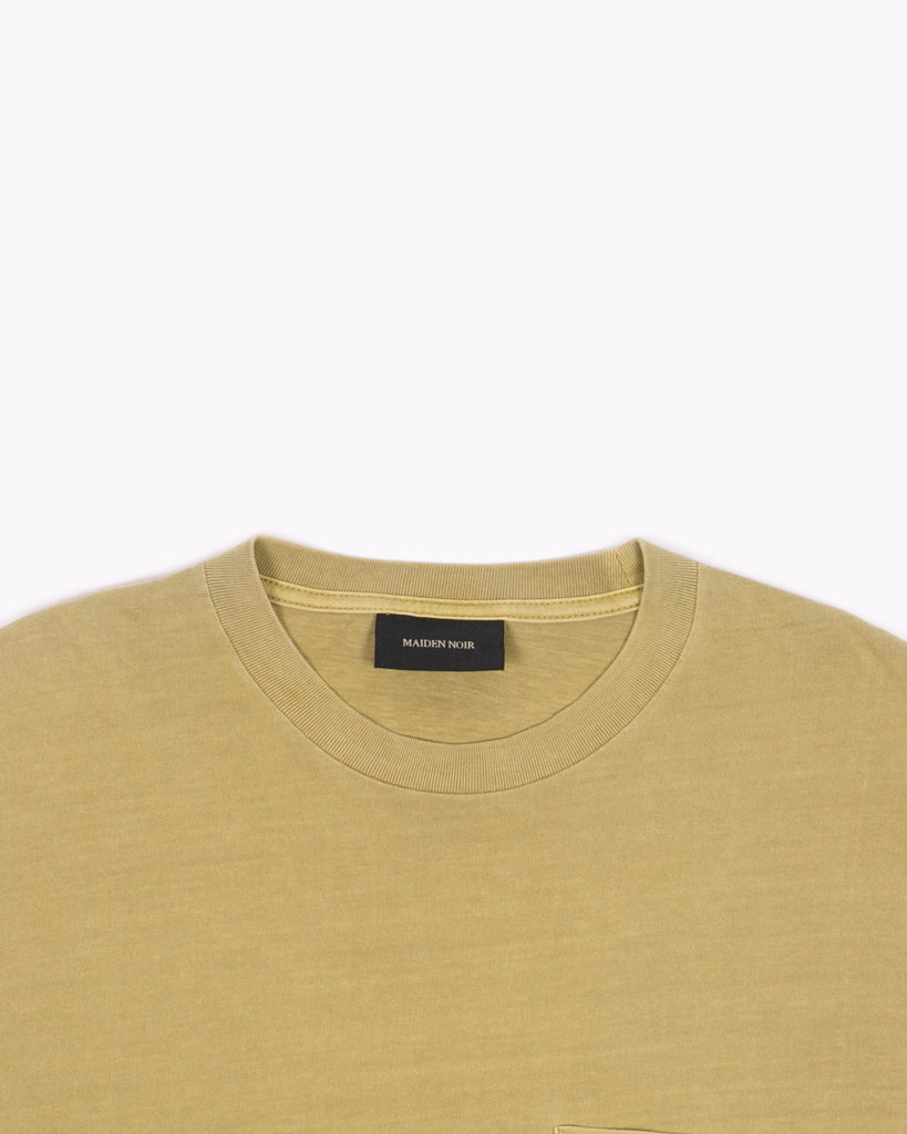 Natural Dyed Block SS Jersey - Moss