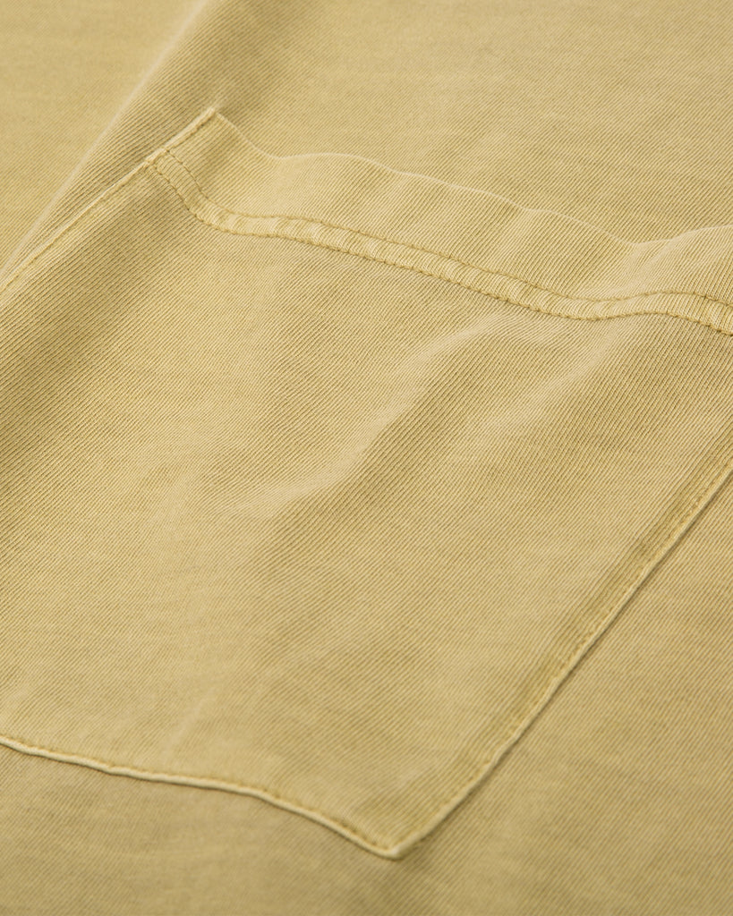 Natural Dyed Block SS Jersey - Moss