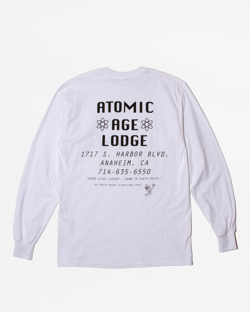 Atomic Lodge LS Shirt - White - [product _vendor]