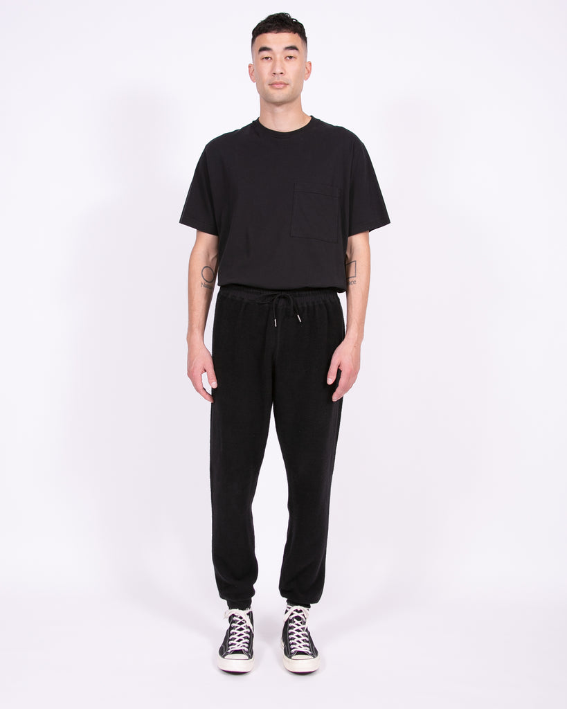 Reversible Fleece Trouser - Black