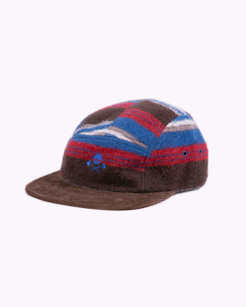 Plaid Camp Cap - Brown