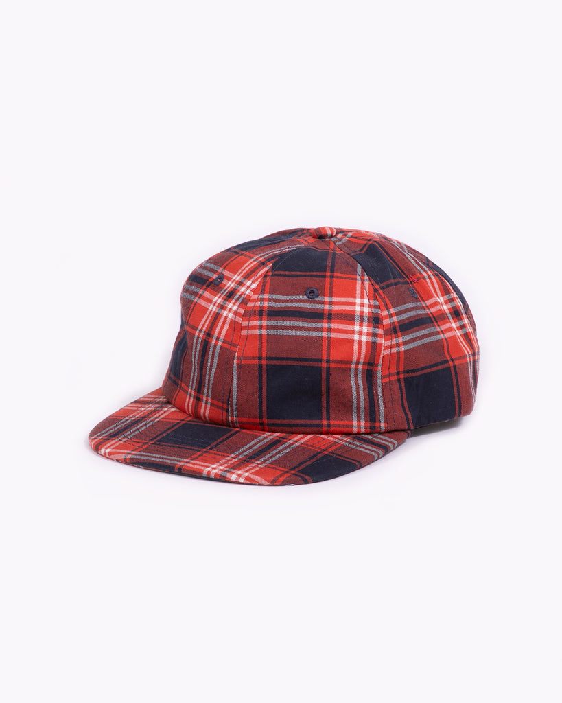 Plaid Cap - Red Plaid