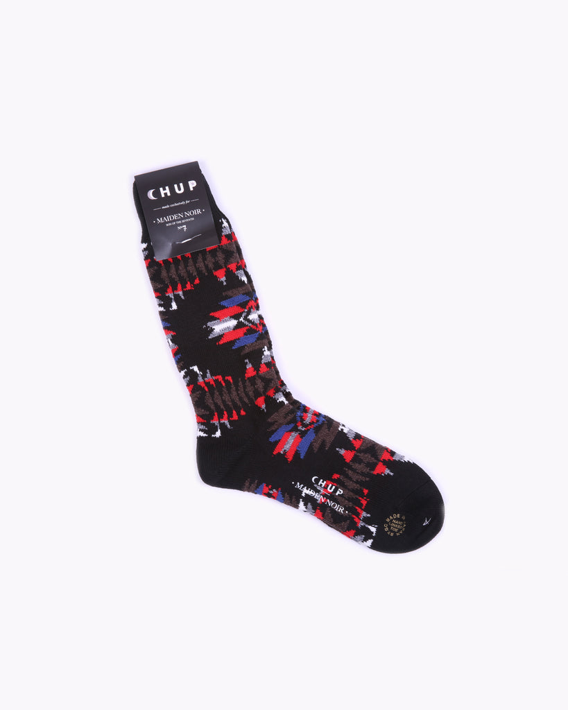 Chup Socks - Black/Red