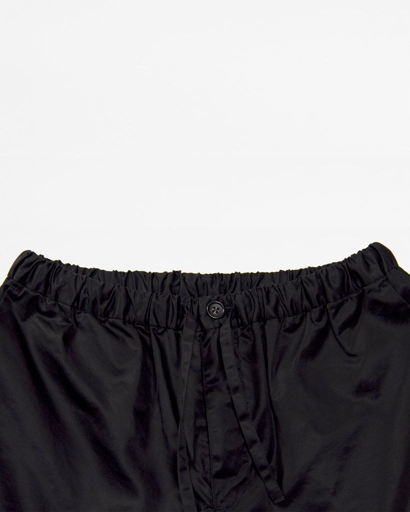 Elastic Cotton Short - Black