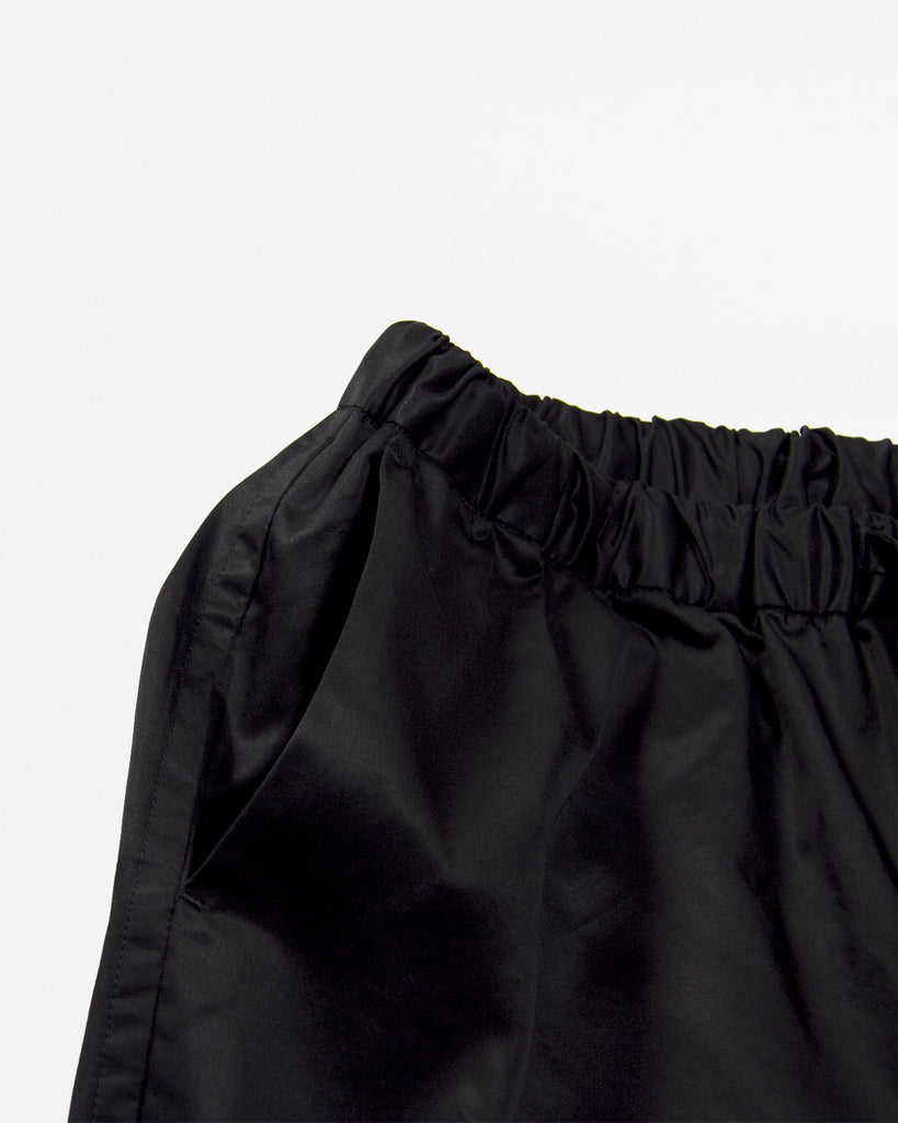 Elastic Cotton Short - Black