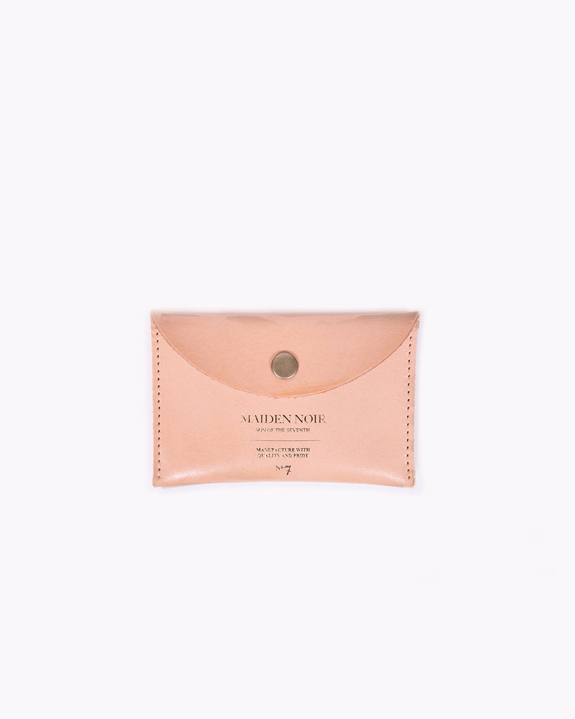 Leather Card Case - Tan