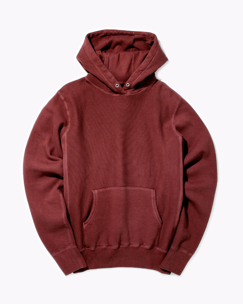 Natural Dyed Hoodie Fleece - Berry