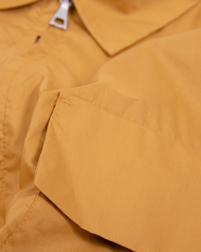 Typewriter Zip Shirt - Mustard