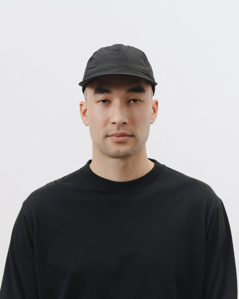 Dyed Nylon Ball Cap - Black - [product _vendor]