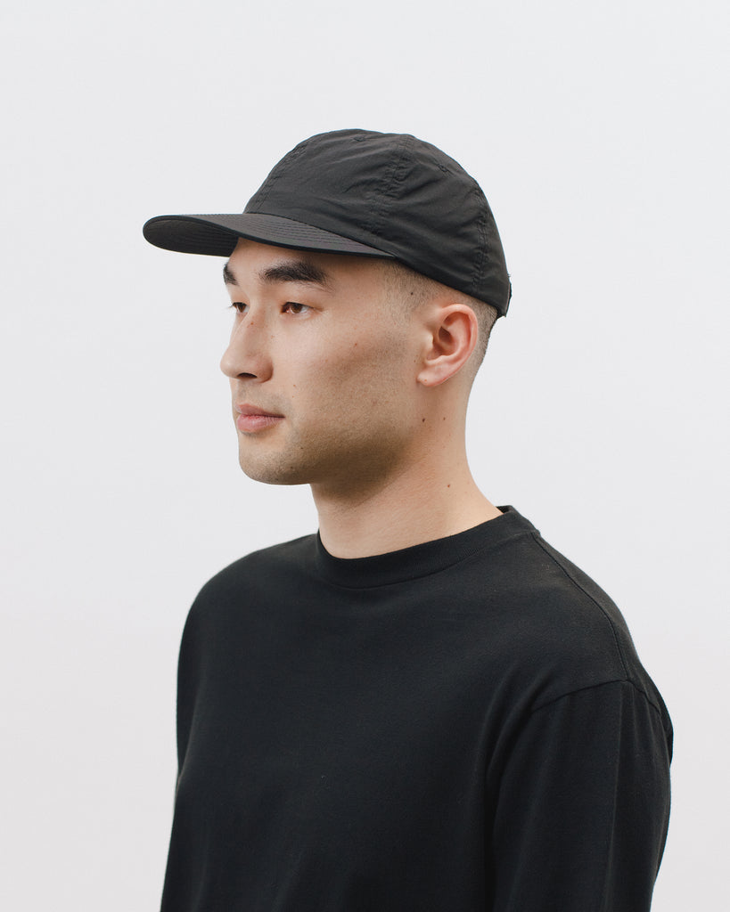 Dyed Nylon Ball Cap - Black - [product _vendor]