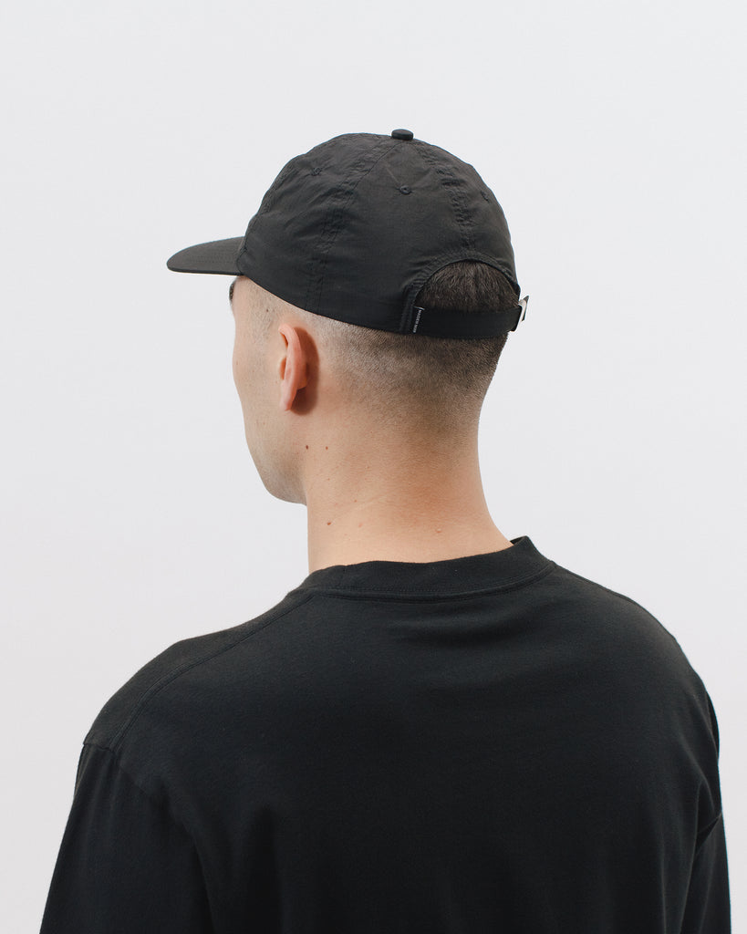 Dyed Nylon Ball Cap - Black - [product _vendor]